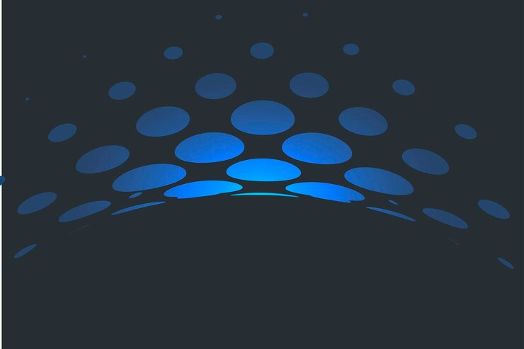 Vector blue abstract modern background design template