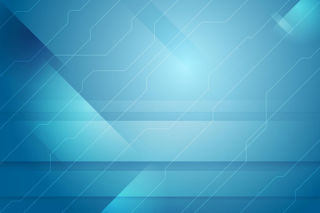 Blue abstract tech minimal background