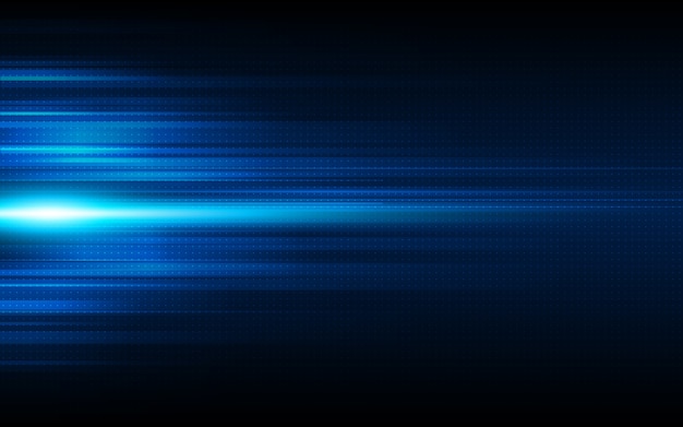 Blue abstract technology background.