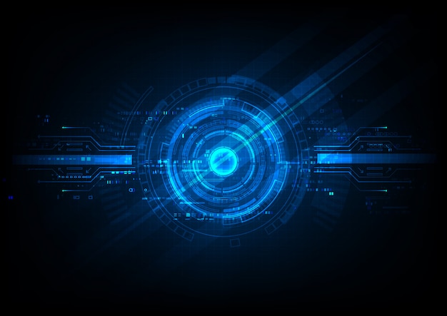 blue abstract template background