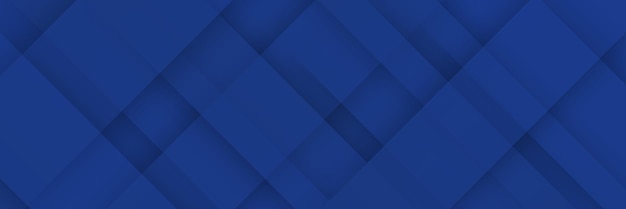 Banner lungo vettore astratto blu sfondo minimo con frecce e copia spazio per il testo copertina dei social media e modello di banner web