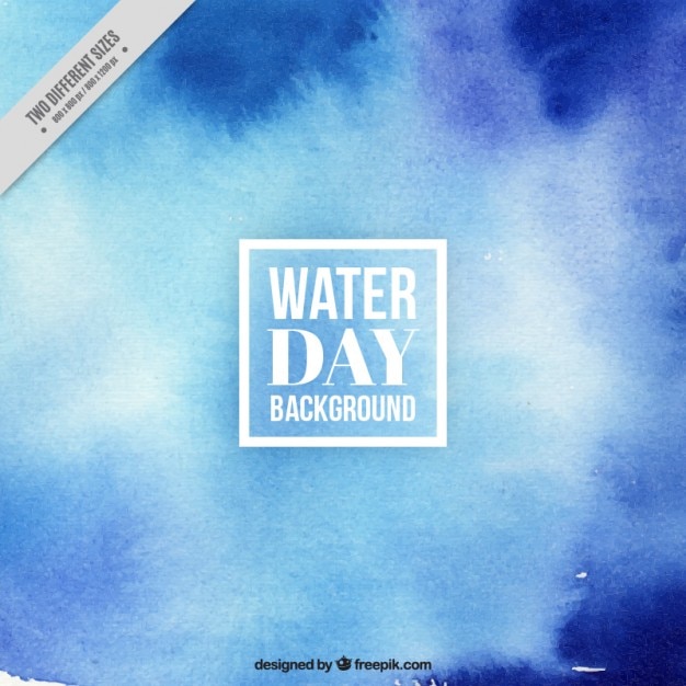 Blue abstract water day background