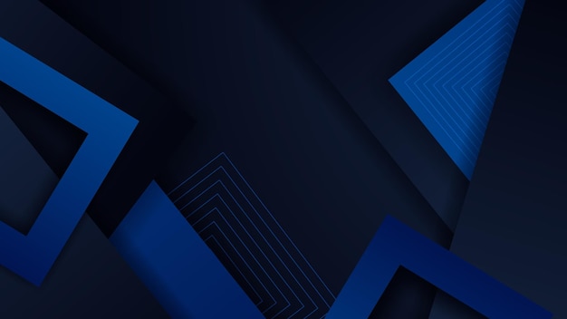 Синий и черный красочные абстрактные современные технологии фона дизайн вектор абстрактный графический дизайн презентации баннер шаблон фона веб-шаблон