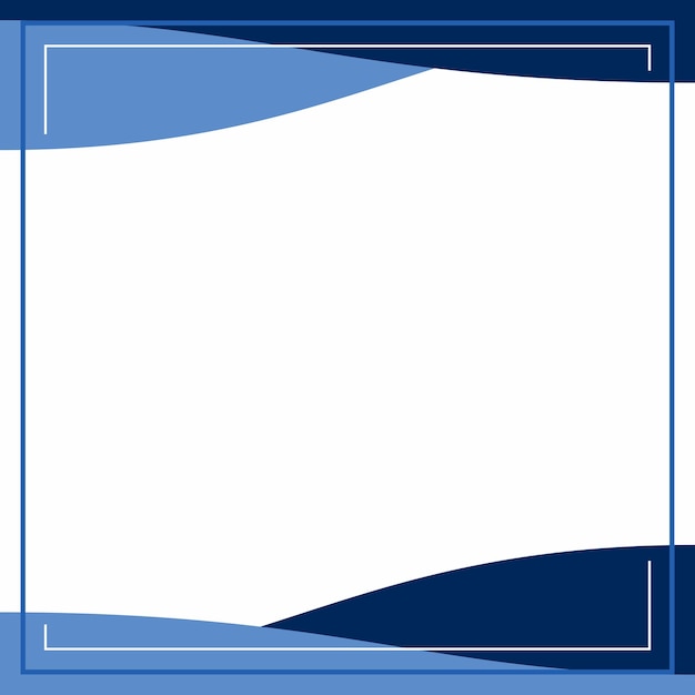 Сине-белый волнистый цвет фона с полосой в форме линии подходит для публикации в социальных сетях и в интернете