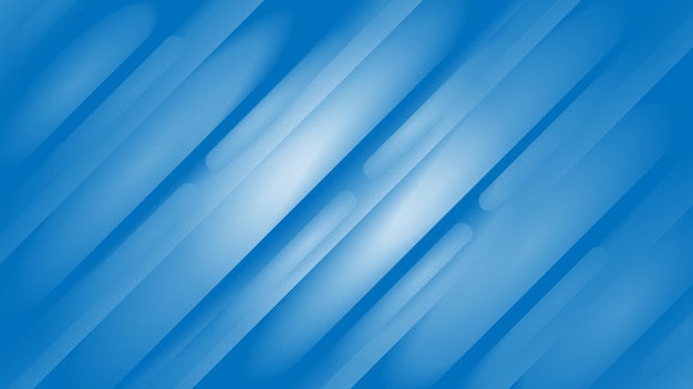 Абстрактный рисунок на синем фоне в плоском дизайне