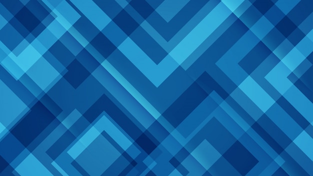 Blue Background with geometric patterns.