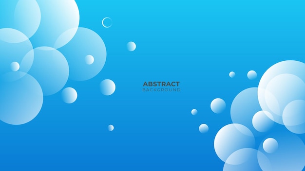 Vector blue background with modern corporate concept. paper layer circle blue abstract background. curves and lines use for banner, presentation, cover, poster, wallpaper, design with space for text