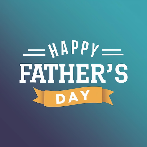 a blue background with a text happy fathers day on it