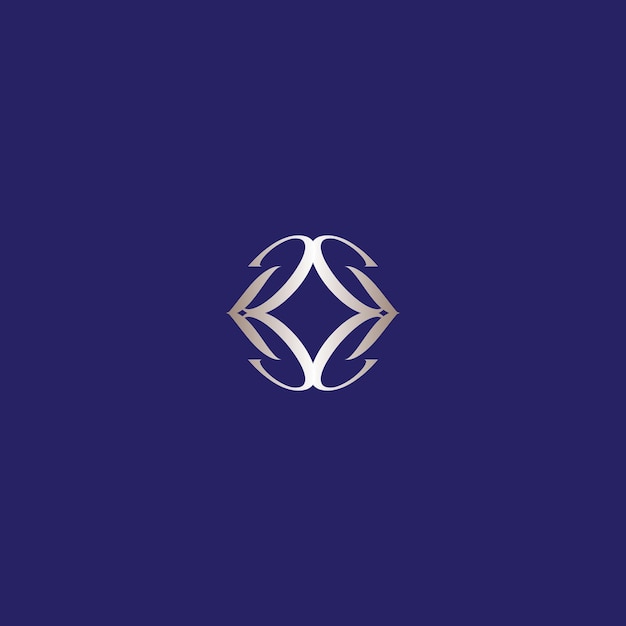 a blue background with a white x in the middle