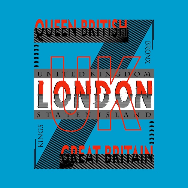 Vector a blue background with the word london on it