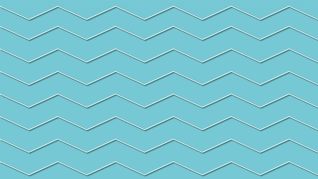 Vector a blue background with zig zag