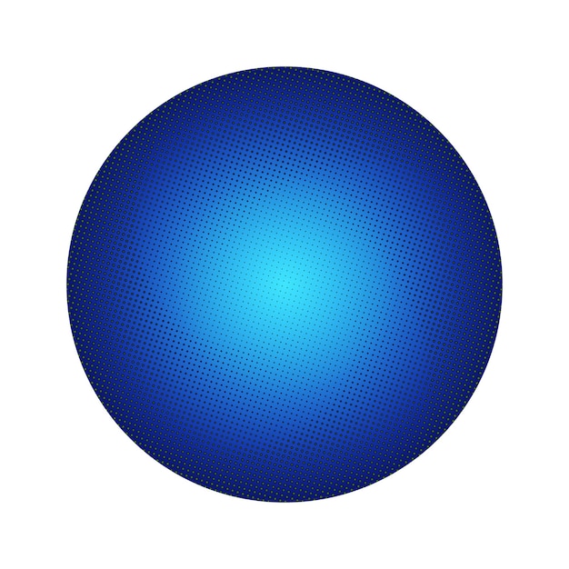 Blue balls orb dot texture ball icon ball spheres dot shape playground ball symbol dot design