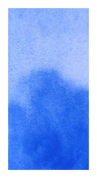 Синий баннер акварельный фон