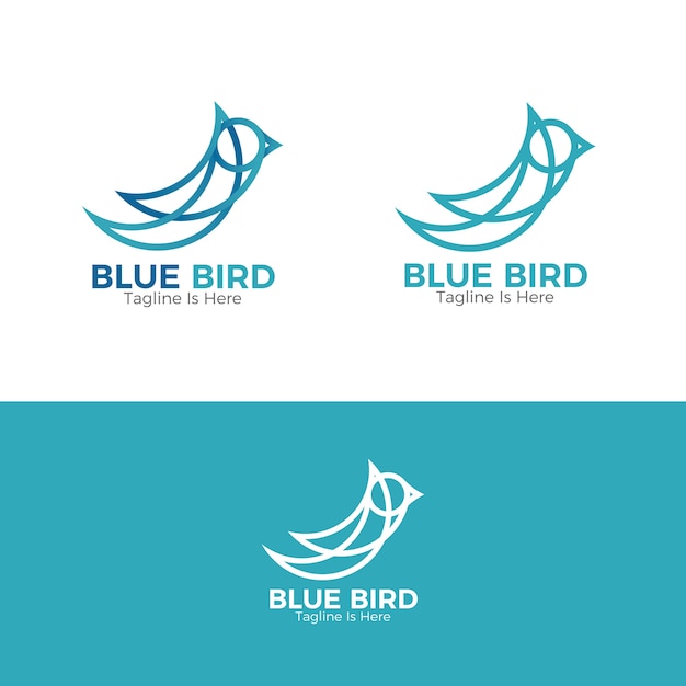 Логотип blue bird