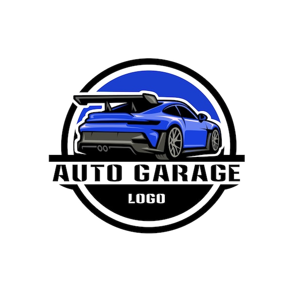 Il logo di un'auto blu e nera con sopra la lettera s