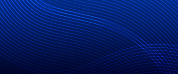 Blue and black dark vector abstract modern and simple banner with glow 3D futuristic line Suit for cover poster banner brochure header website vector