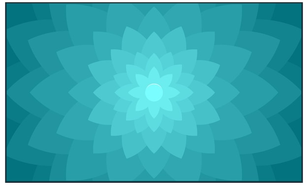 Вектор Синий цветущий цветок фоновой иллюстрации