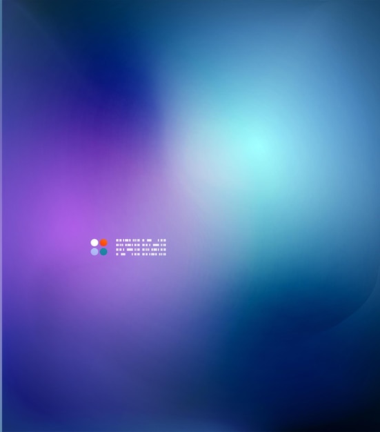 Blue blurred colors abstract background