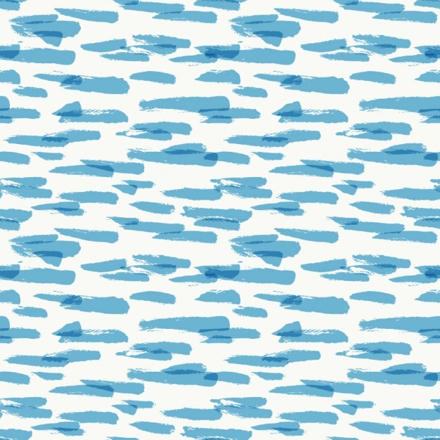 Vector blue brush strokes pattern