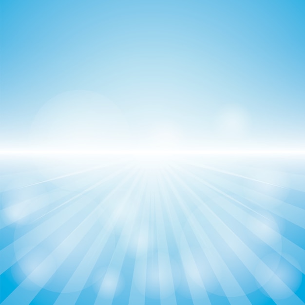 Blue color burst background | Premium Vector