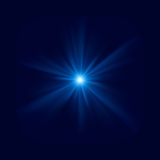 Blue color design with a burst.   file included