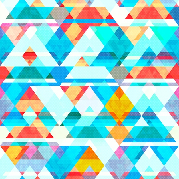 blue color mosaic seamless pattern eps 10 vector file