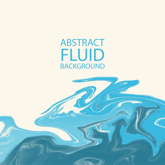 Vector blue color watercolor wavy fluid background wallpaper