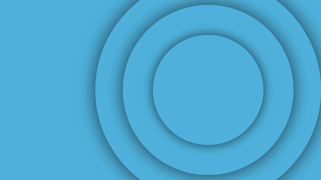 blue concentric circles abstract background graphic template design Circle design of free spaces