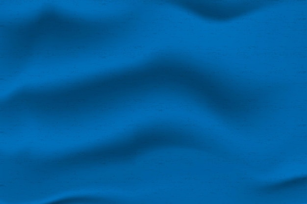 Vector blue crumpled cloth texture vector background