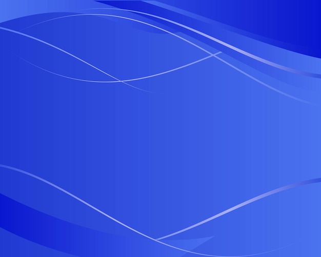 Blue curve frame template background