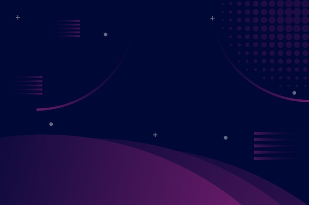 blue curve with gradient background design