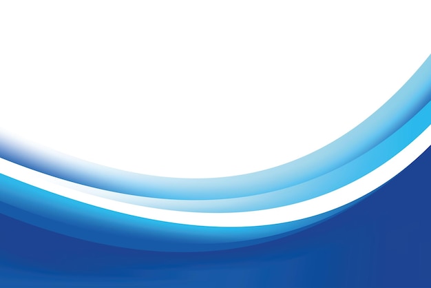 blue curvy background design