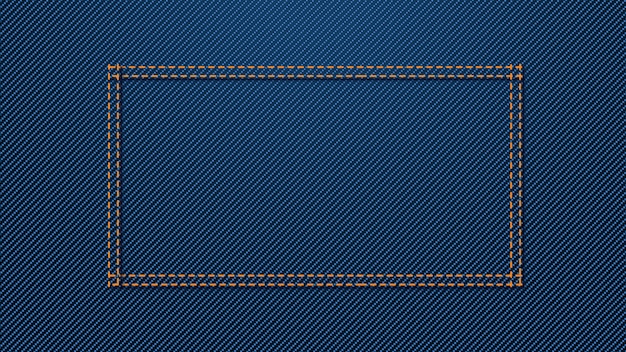 Blue denim background