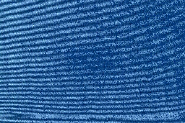 Голубая джинсовая ткань текстуры фона. Векторный фон.