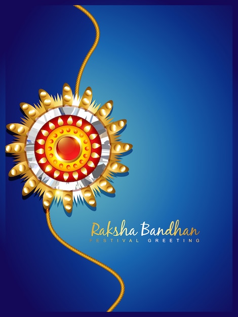 Raksha bandhan design с пространством для вашего текста