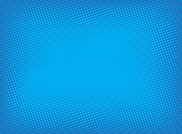 Vector blue dotted background