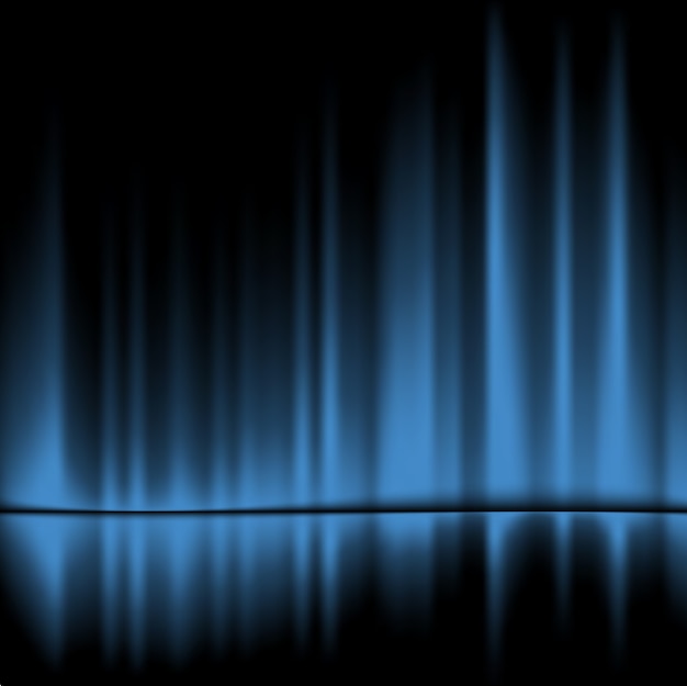 Blue drapes background