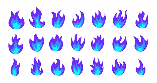 Blue Fire set