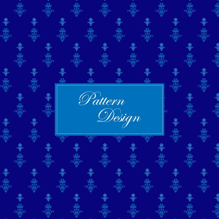 वेक्टर a blue floral design with a blue background