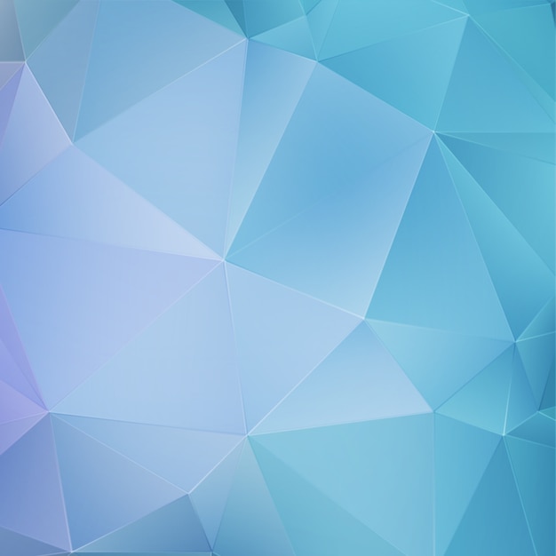 Vector blue geometric background