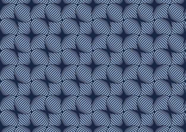 blue geometric pattern background design