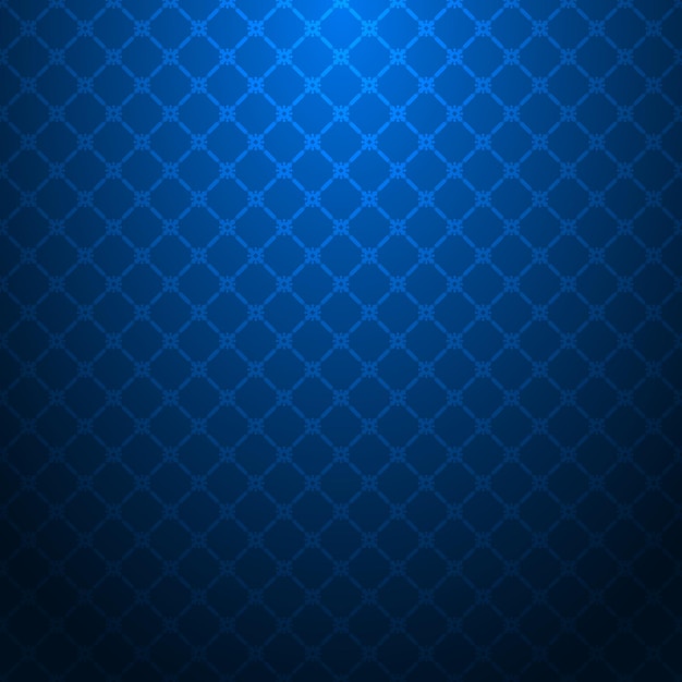 Blue geometric pattern