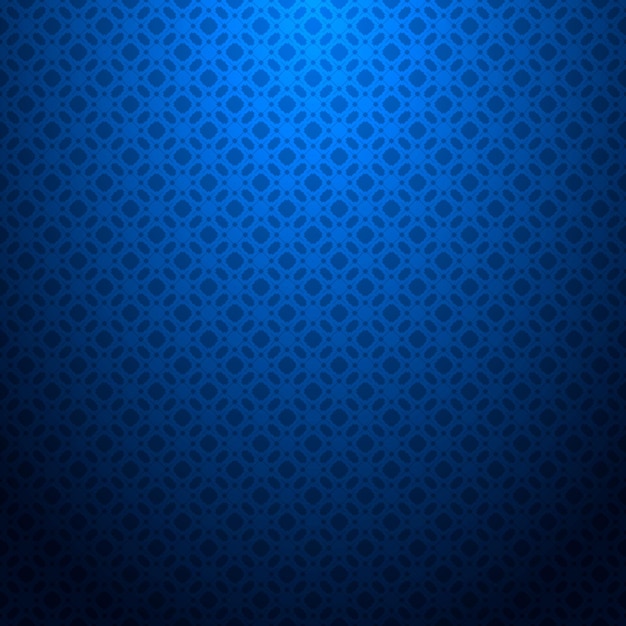 Blue geometric seamless pattern