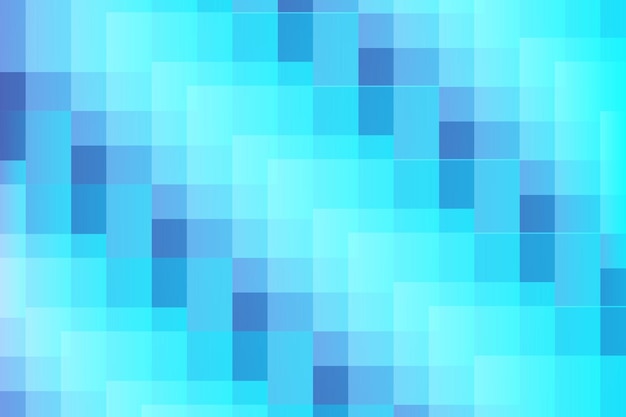 Vector blue geometric shapes background