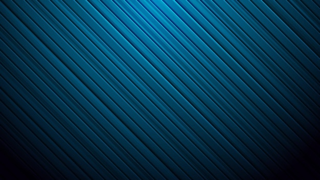 Vector blue geometric stripes abstract background
