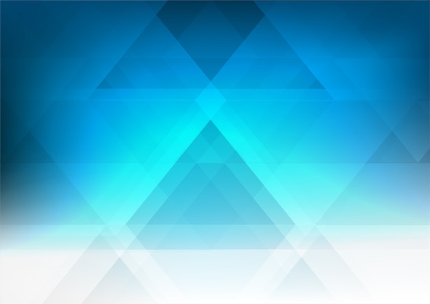 Blue geometric style gradient illustration graphic abstract background