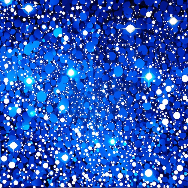 Vector blue glitter background