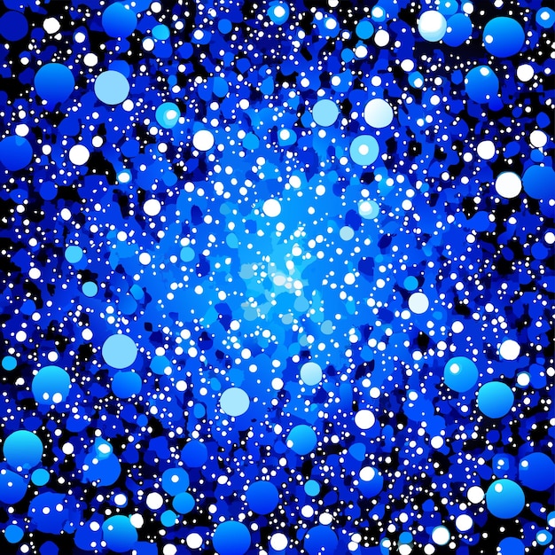 Vector blue glitter background