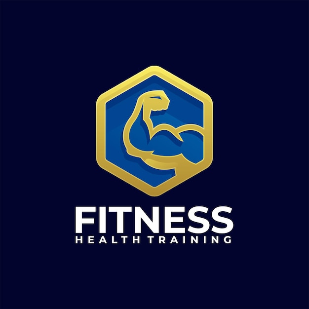 BLue Gold Fitness Logo