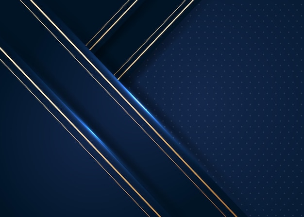 blue golden vector background